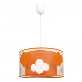 Distribuidor - Lâmpadas Diversas | Colgantes Infantil | COLGANTE NUBE NARANJA 1XE27 (REGX30) Ref: 002493004.